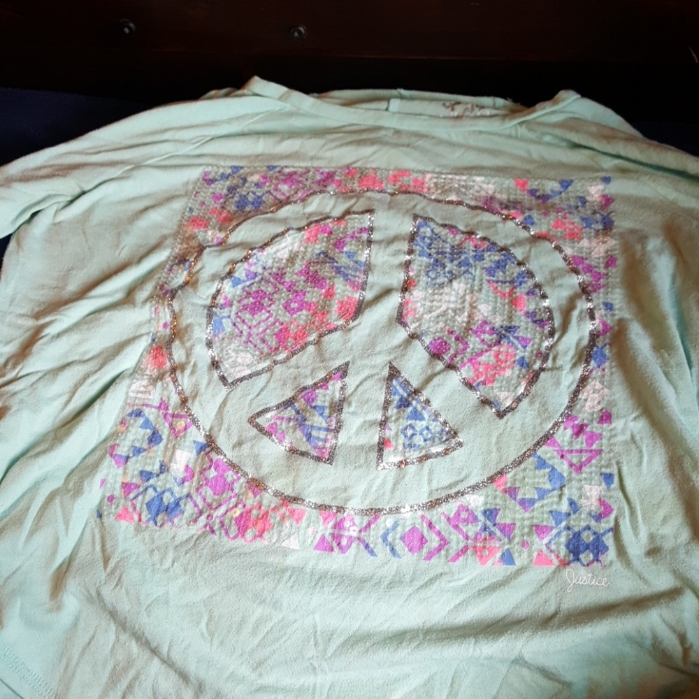 Justice long sleeve shirt